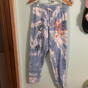 Tie dyed sweats